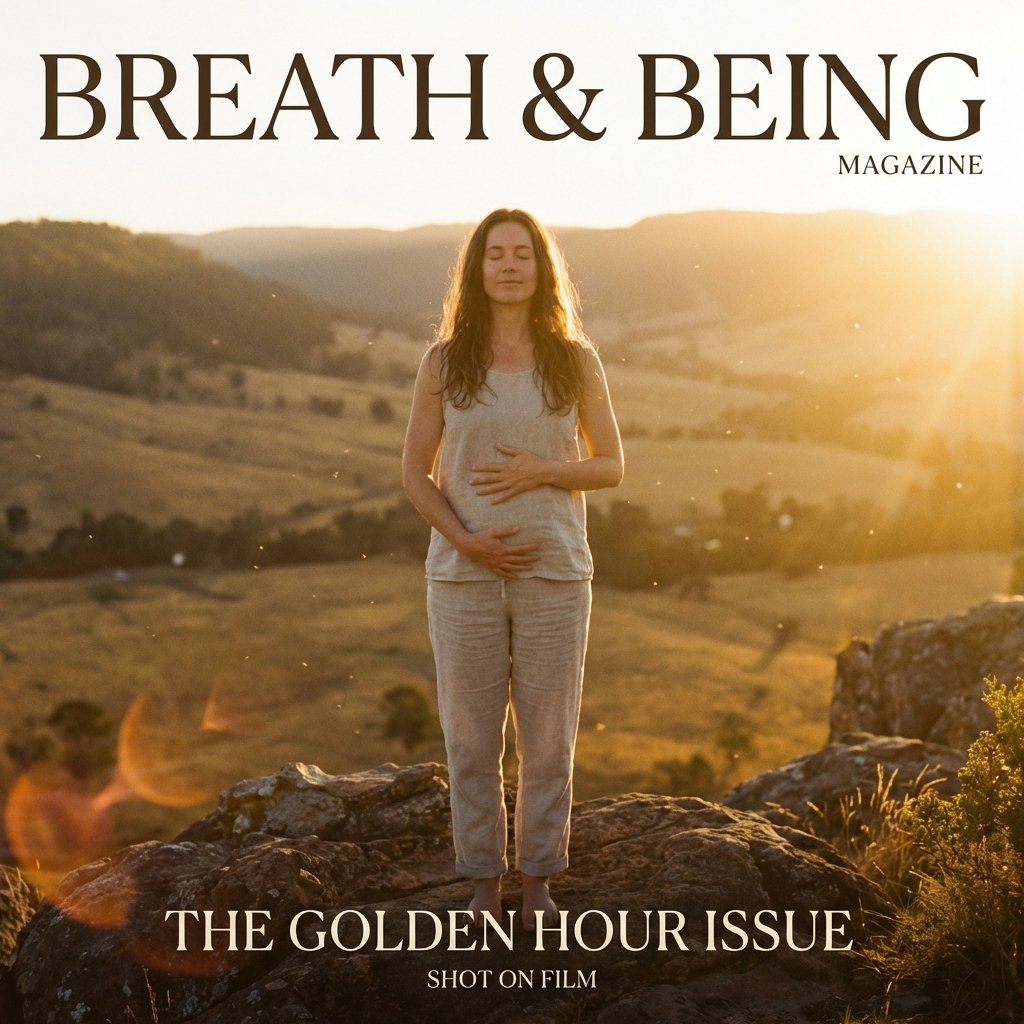 Calm wellness breathing