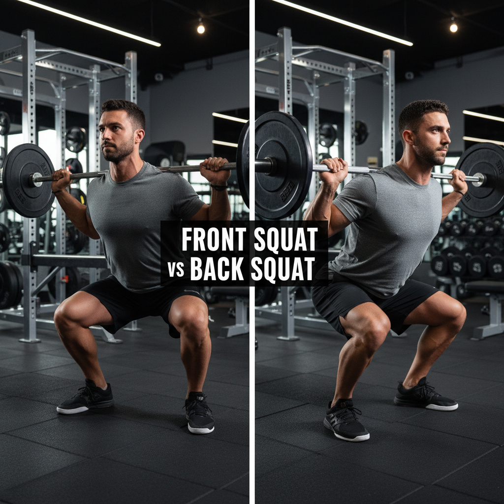 Front Squat vs Back Squat: Best 2026 Guide With Key Differences